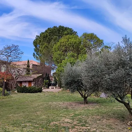Spacious With Private Pool And Park Ferienhaus Puisserguier
